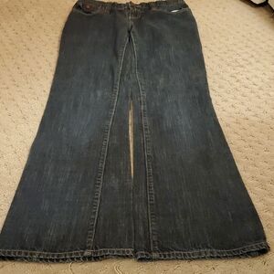 GAP Girls Size 14 Dark Blue Wide Leg Jeans From Holiday 08